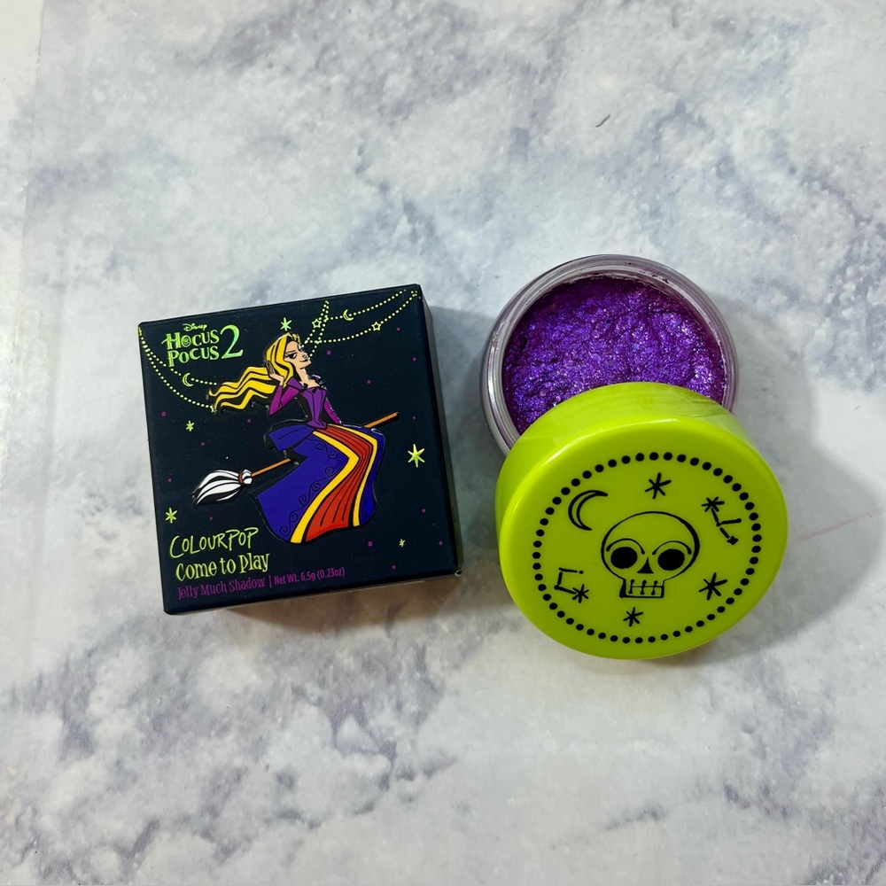 BNWT Colourpop x Disney’s Hocus Pocus 2 Jelly Much Shadow in shade Come to Play